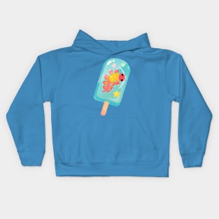 Popsicle Polychaete worm Kids Hoodie